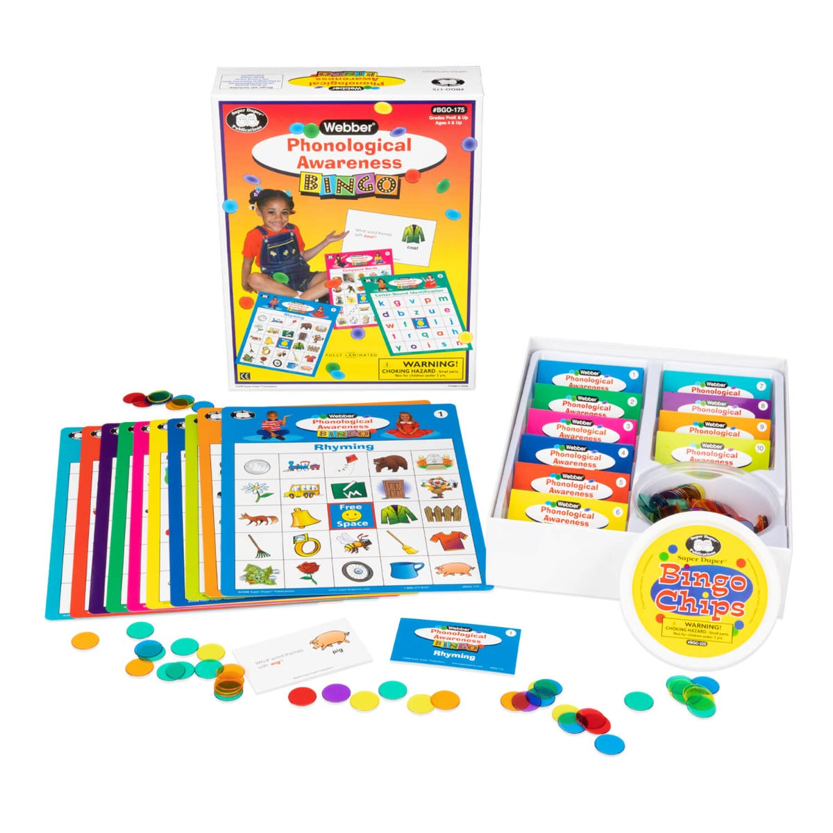 Webber Phonological Awareness Bingo