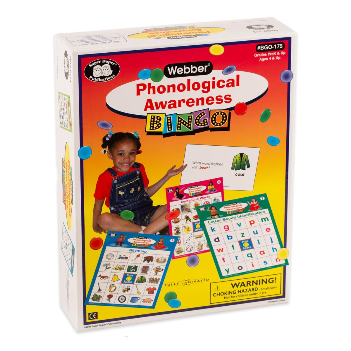 Webber Phonological Awareness Bingo