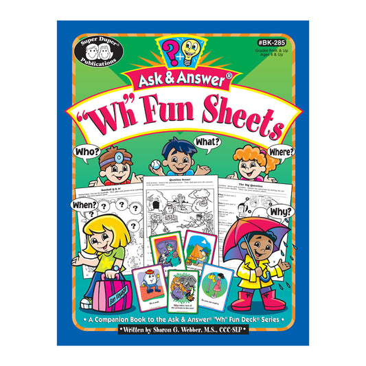 Ask and Answer WH Fun Sheets