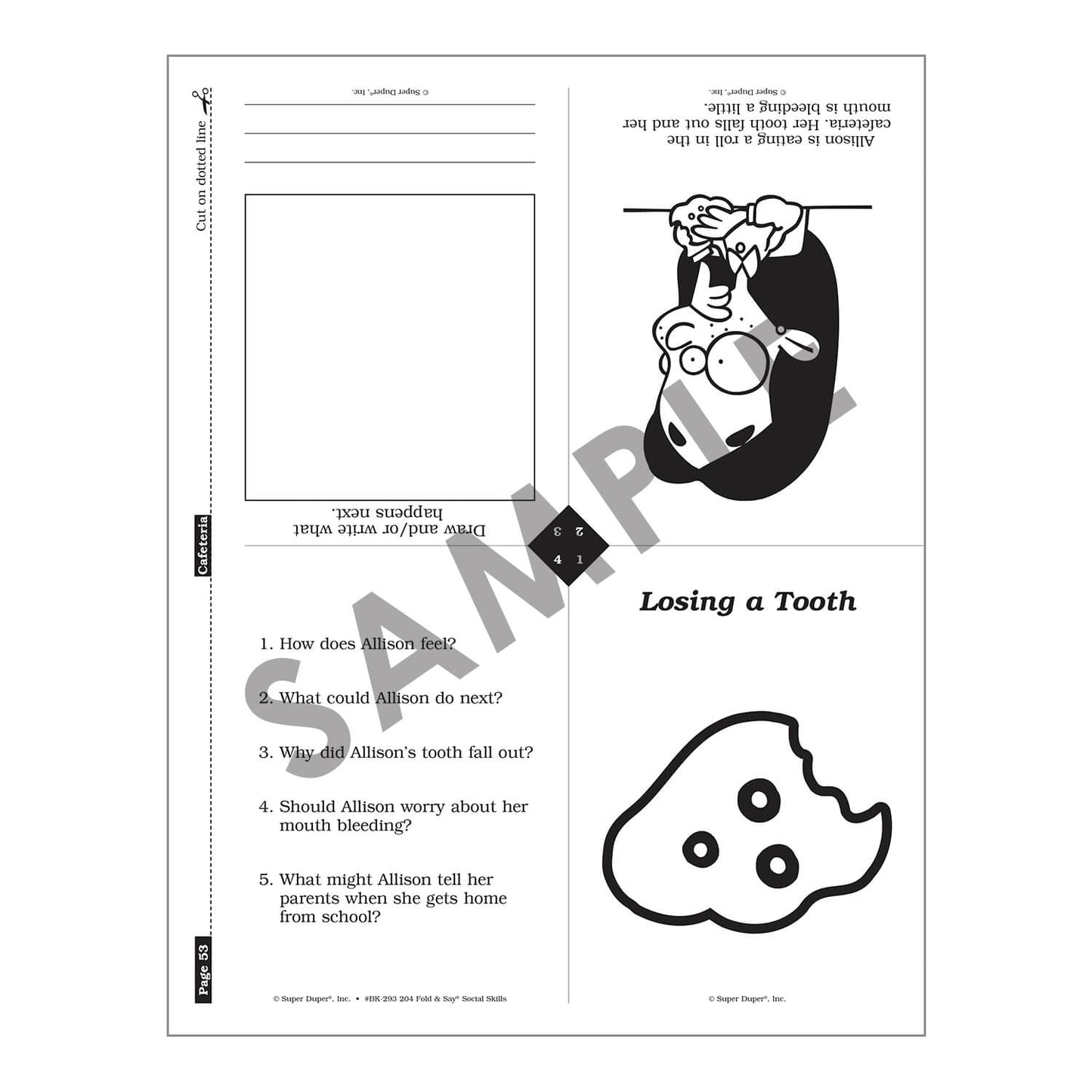 204 Fold and Say Social Skills