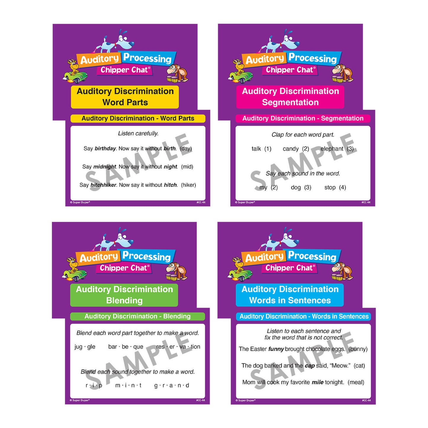 Auditory Processing Chipper Chat