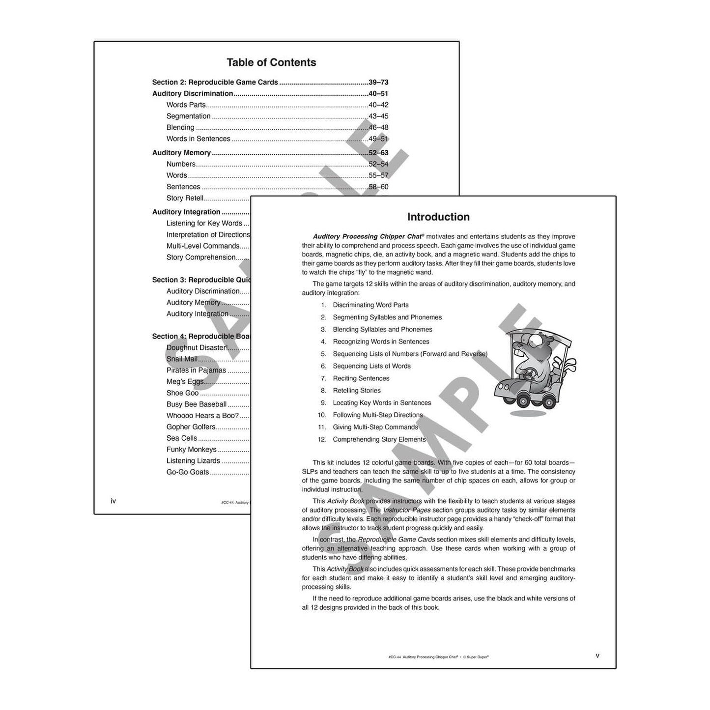 Auditory Processing Chipper Chat