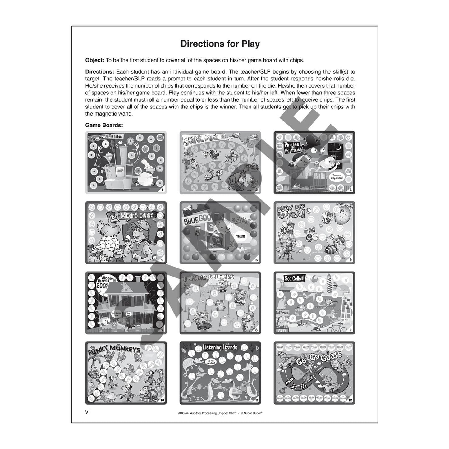 Auditory Processing Chipper Chat