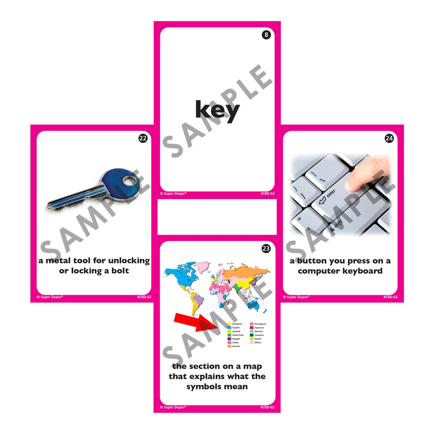 Triple Talk Vocabulary Cards
