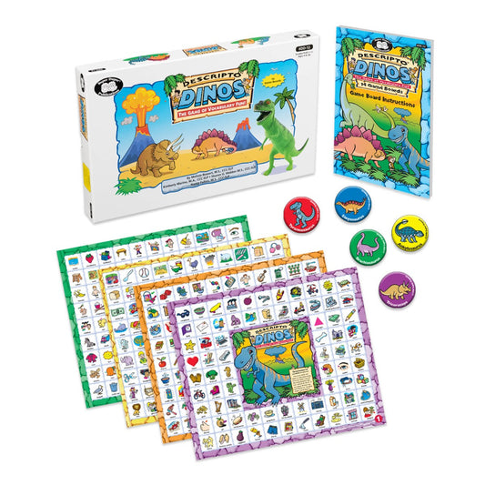 Descripto Dinos Vocabulary Game Boards
