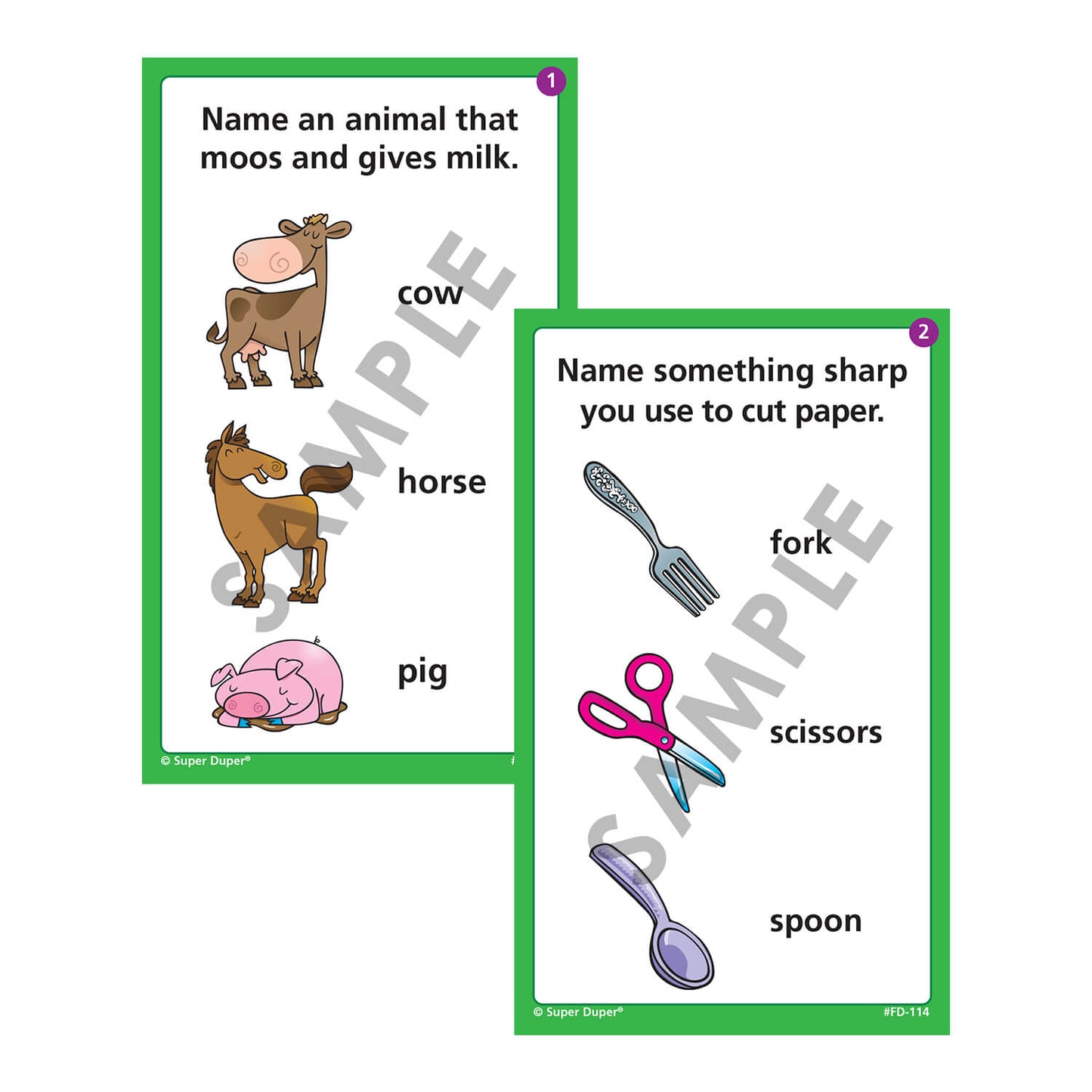 Auditory Memory for Inferences Fun Deck