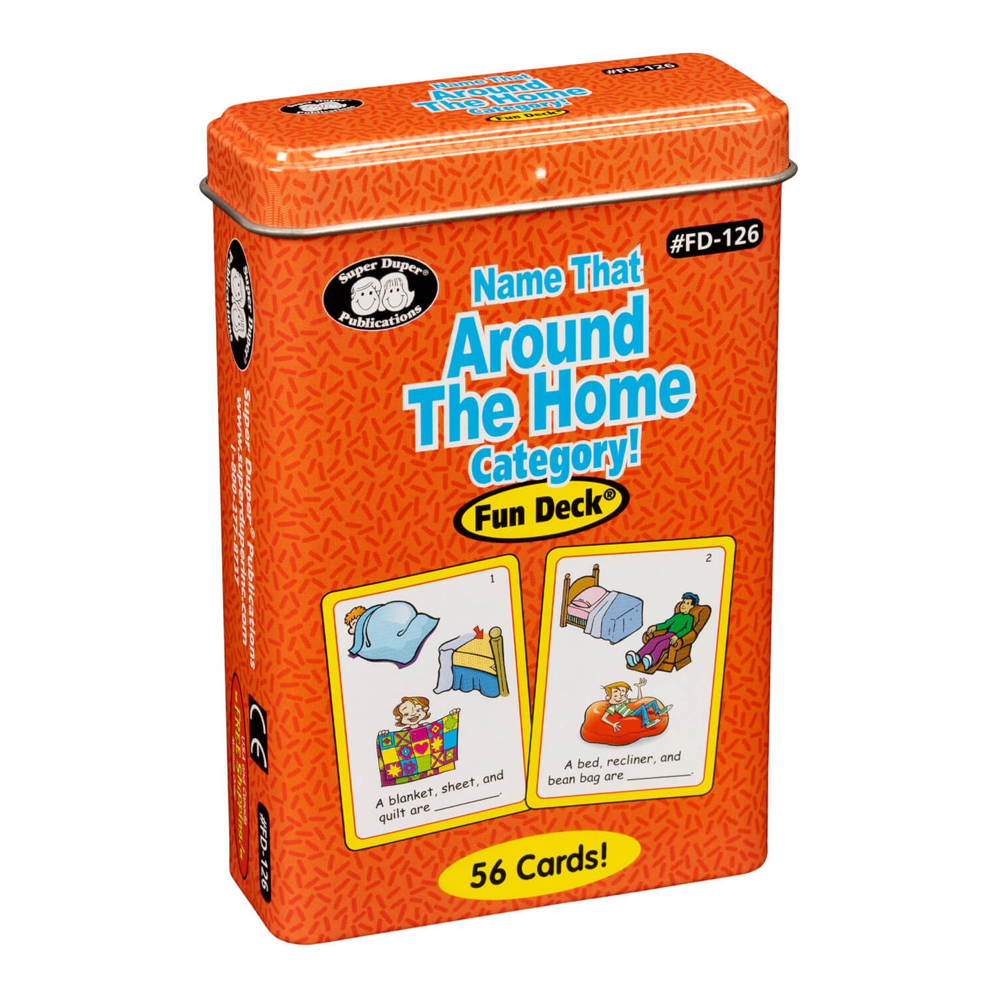 Name That Around the Home Category Fun Deck
