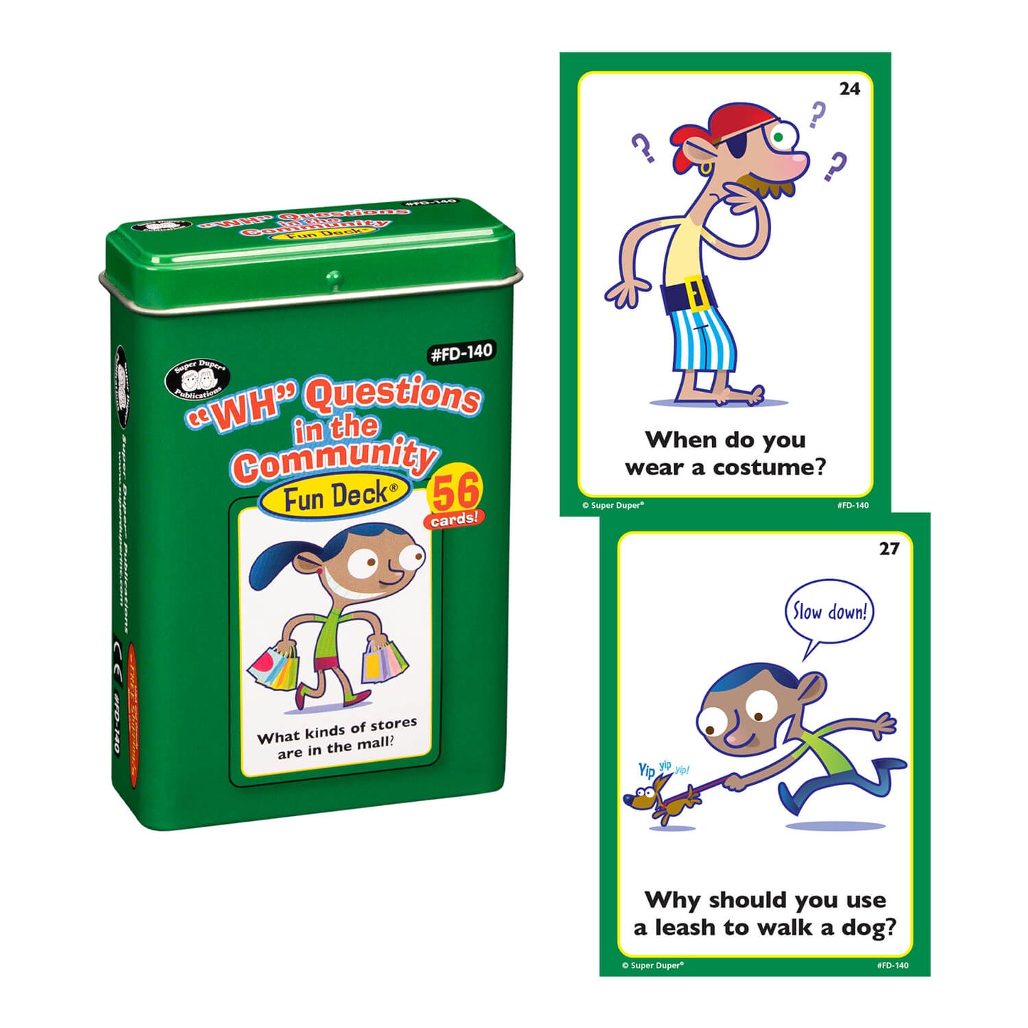 WH Questions in the Community Fun Deck