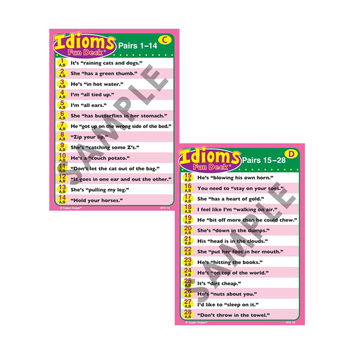 Idioms Fun Deck