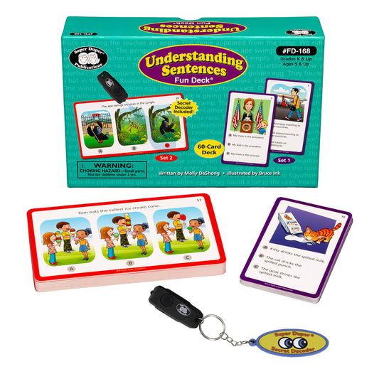 Understanding Sentences Fun Deck