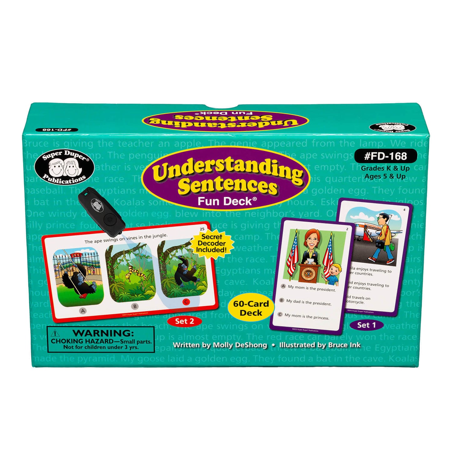 Understanding Sentences Fun Deck