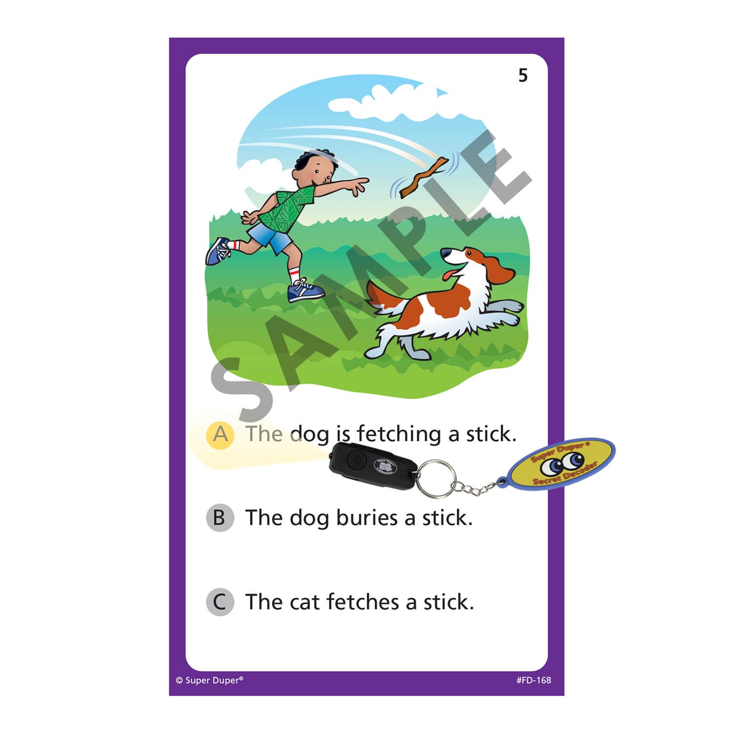 Understanding Sentences Fun Deck