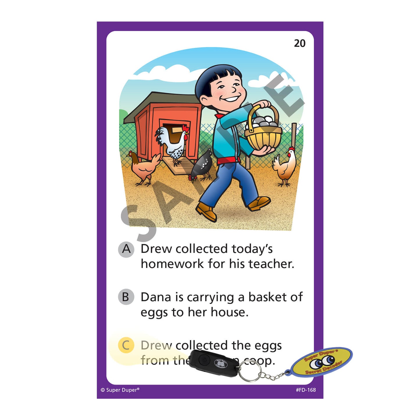 Understanding Sentences Fun Deck