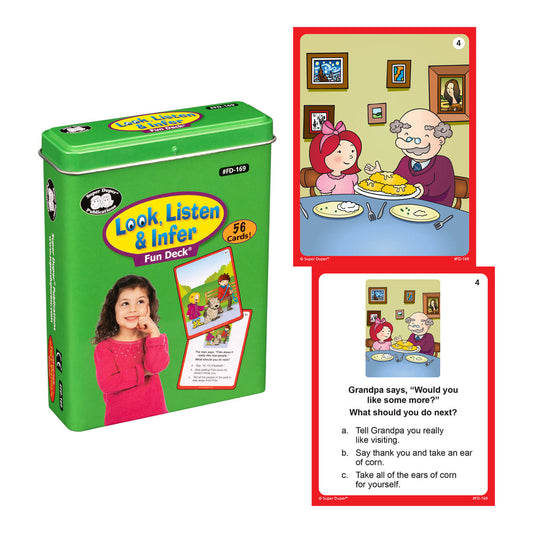 Look, Listen and Infer Fun Deck