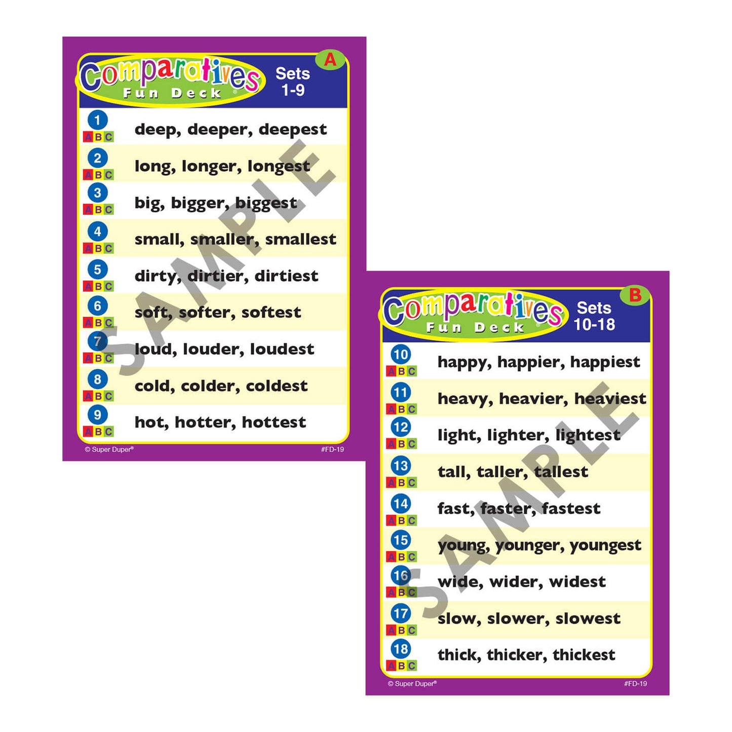 Comparatives Fun Deck