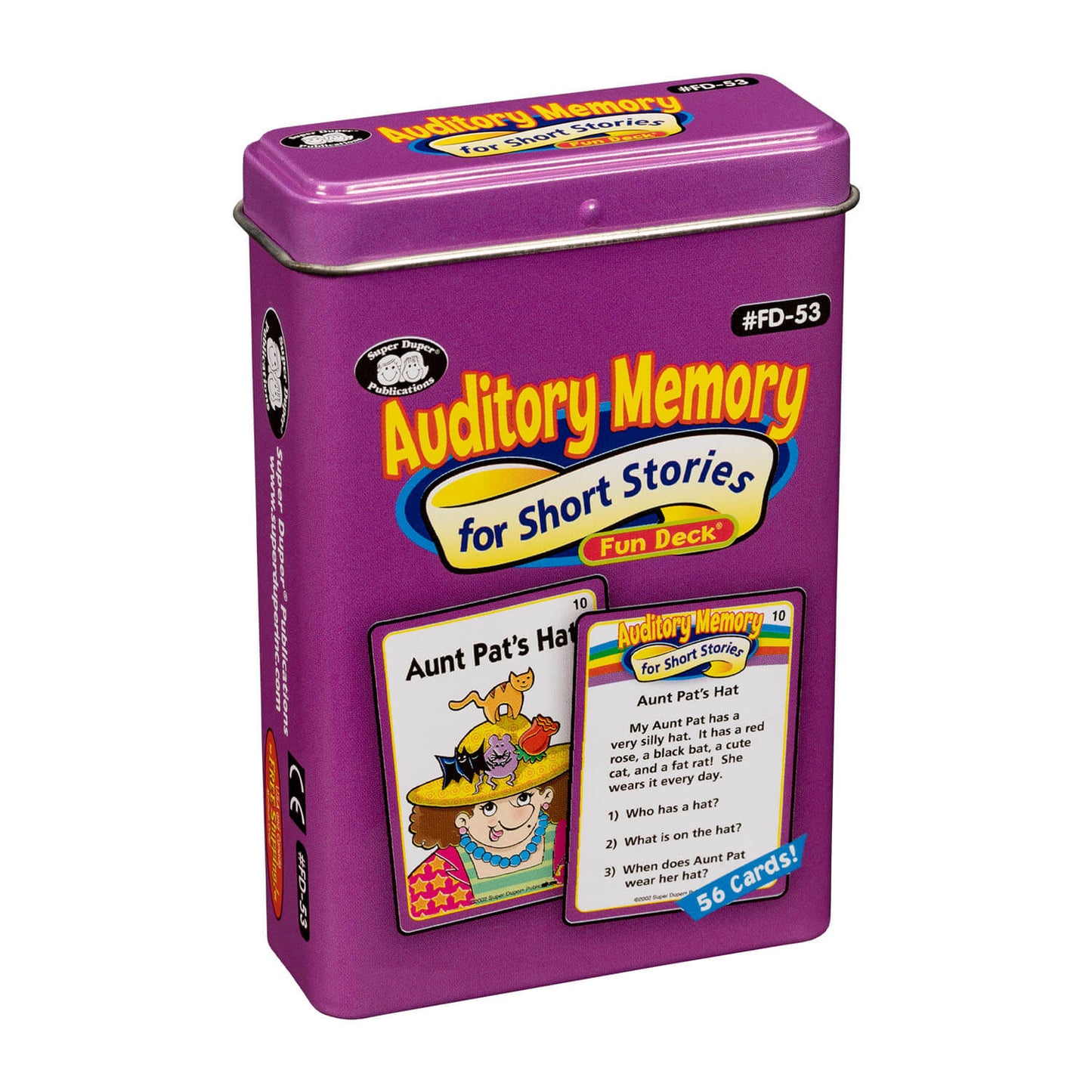 Auditory Memory for Short Stories Fun Deck