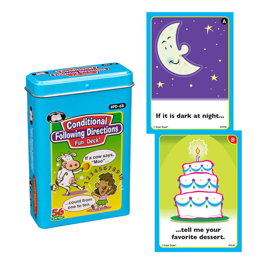 Conditional Following Directions Fun Deck