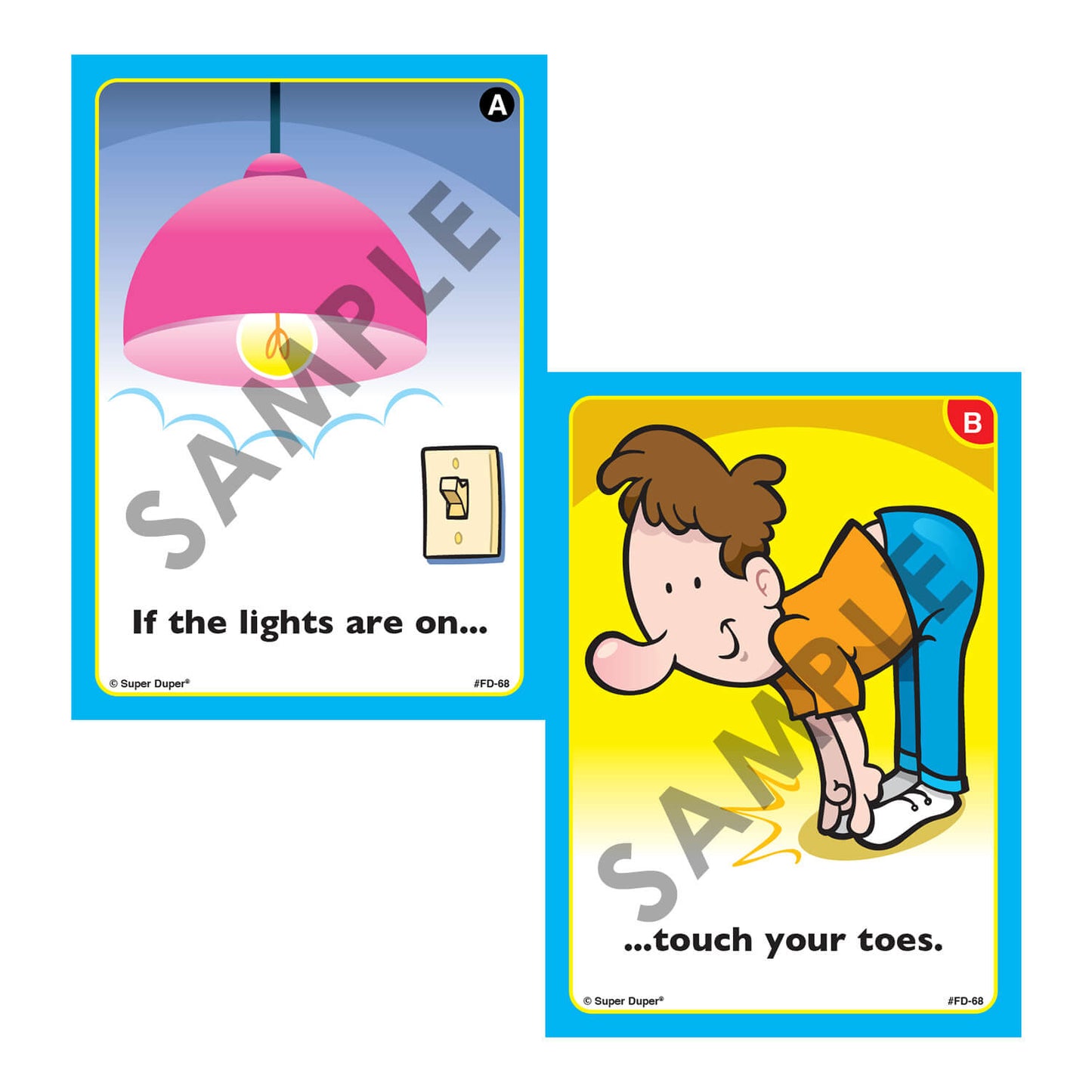 Conditional Following Directions Fun Deck