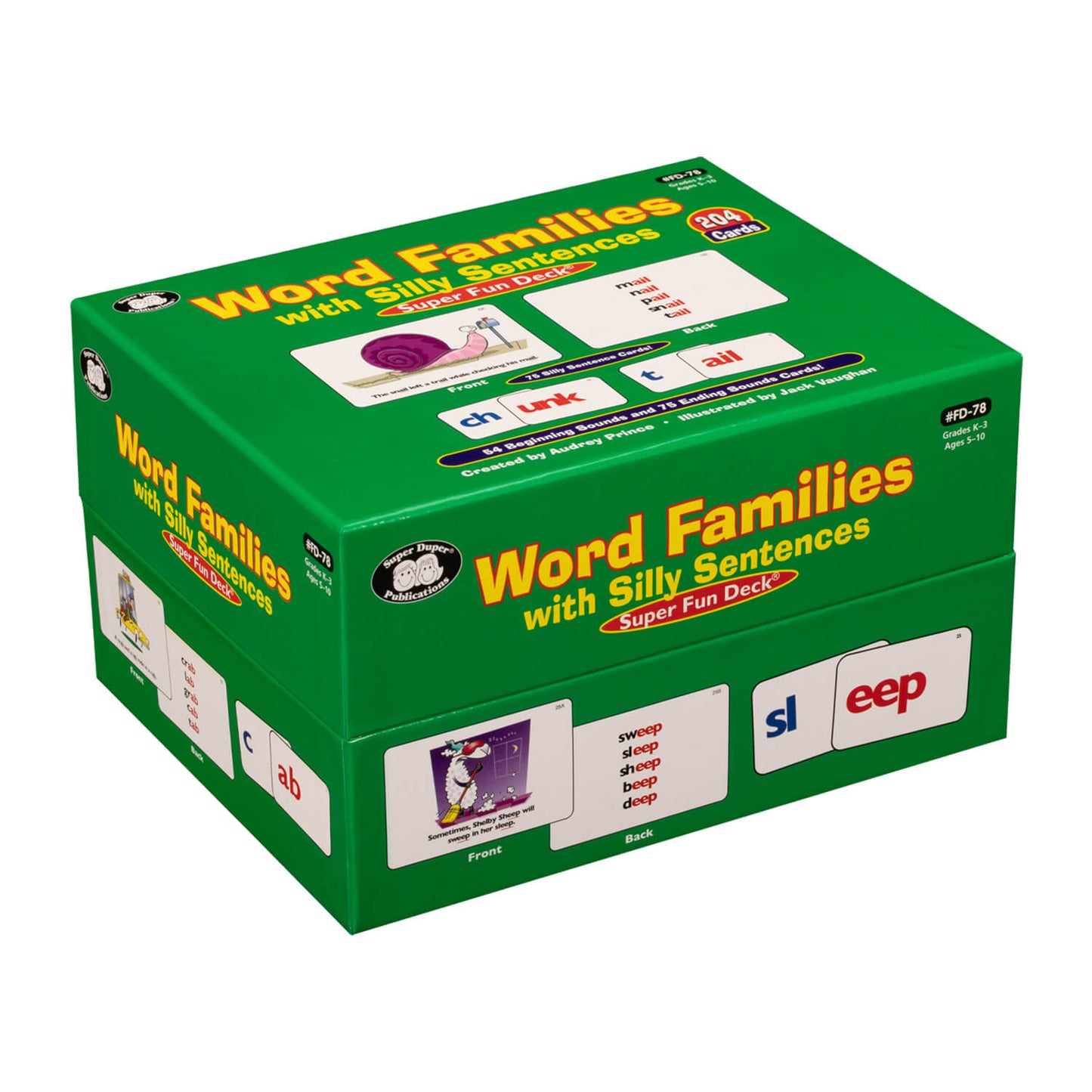 Word Families with Silly Sentences Super Fun Deck
