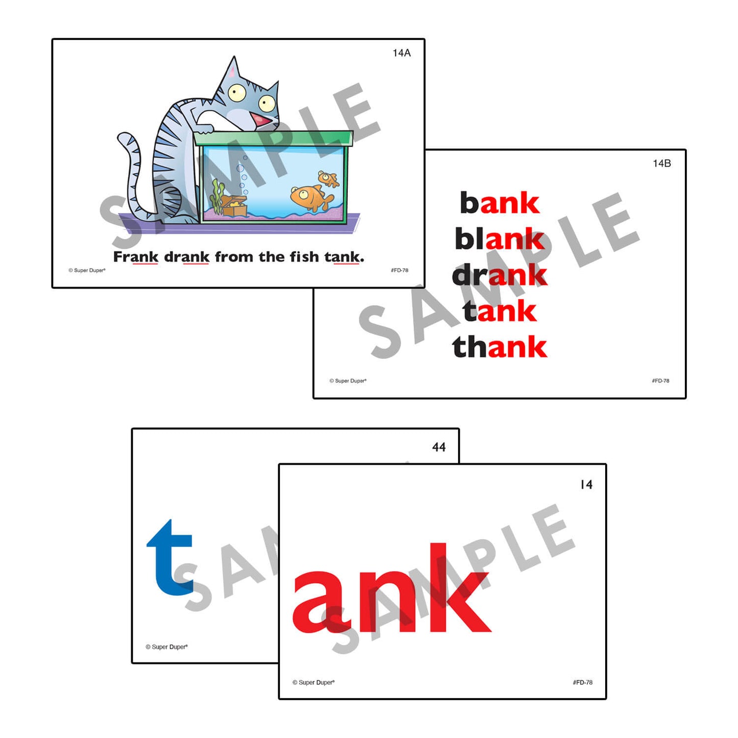 Word Families with Silly Sentences Super Fun Deck