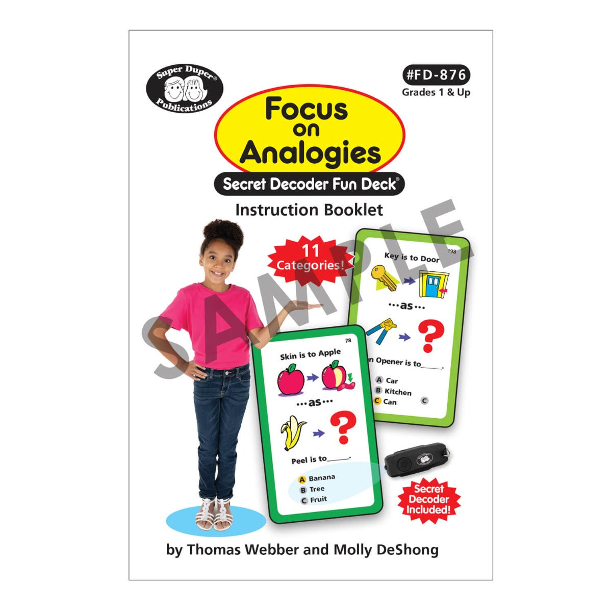 Focus on 300 Analogies Secret Decoder Fun Deck