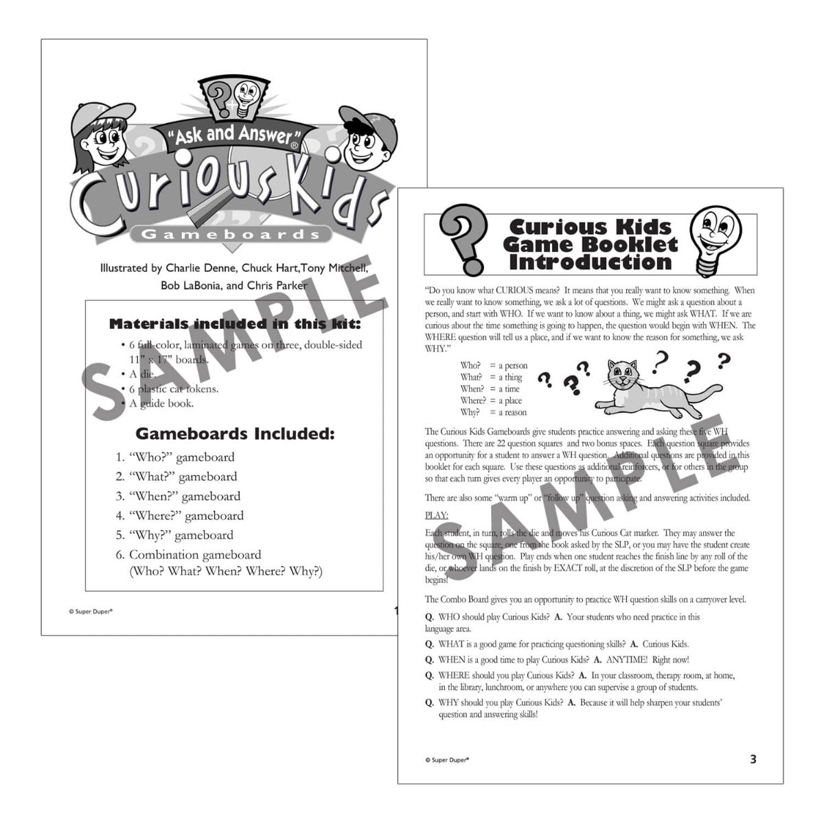 Curious Kids Game Boards - Ask and Answer