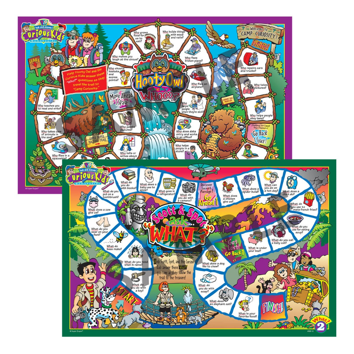 Curious Kids Game Boards - Ask and Answer