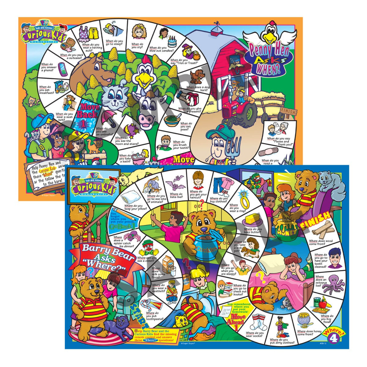 Curious Kids Game Boards - Ask and Answer
