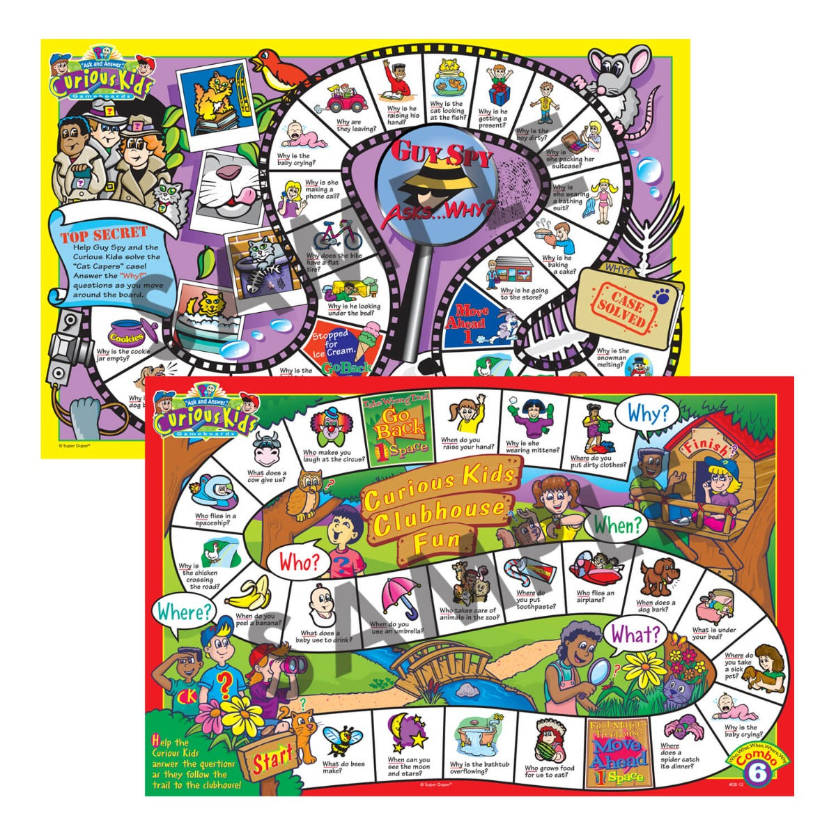 Curious Kids Game Boards - Ask and Answer