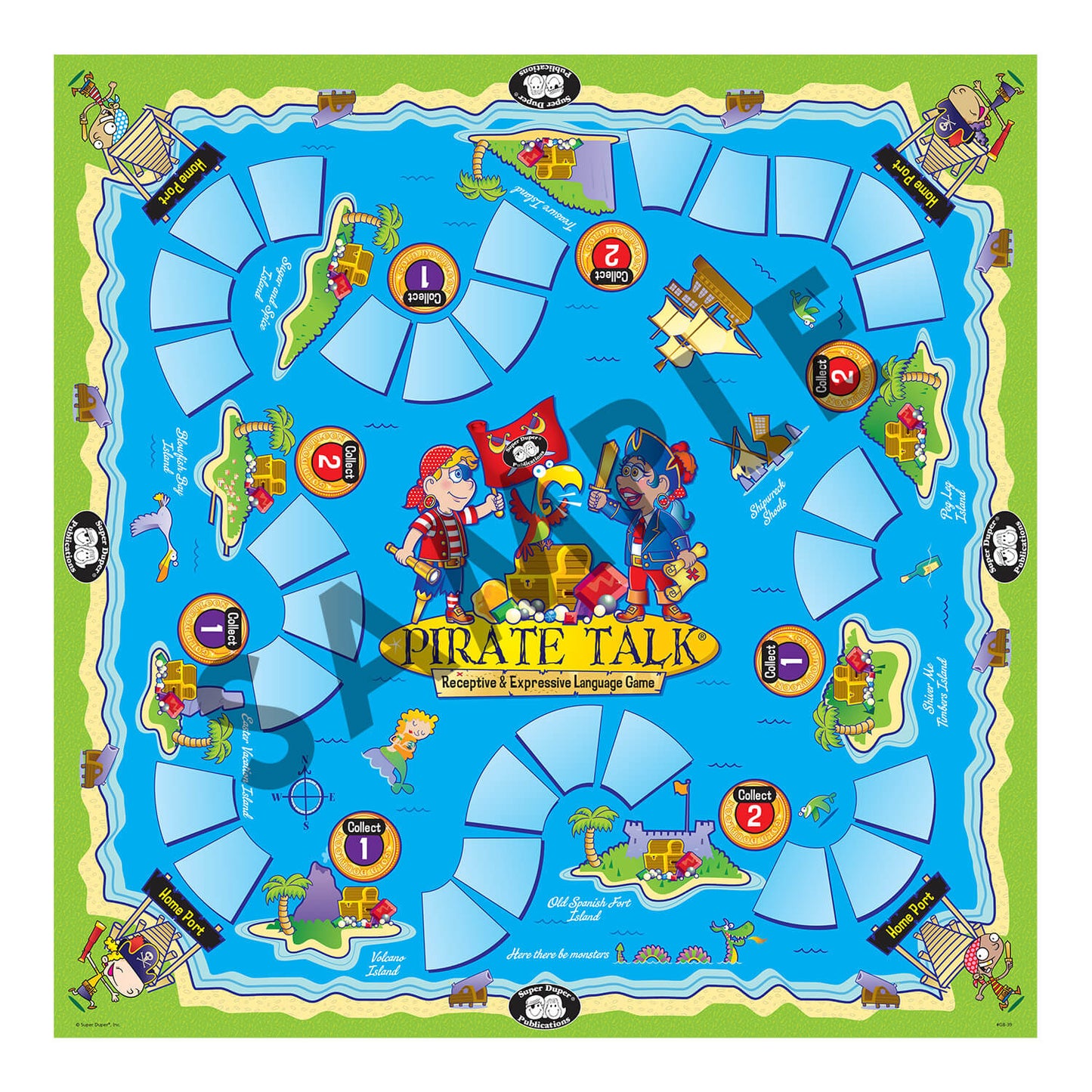 Pirate Talk Board Game