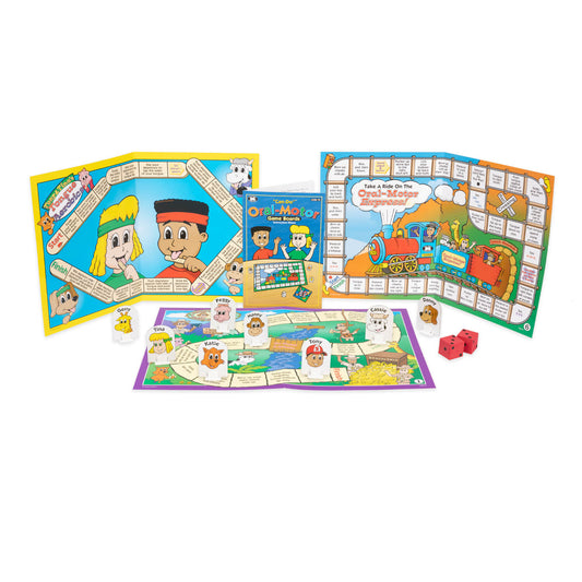 Can-Do Oral-Motor Game Boards