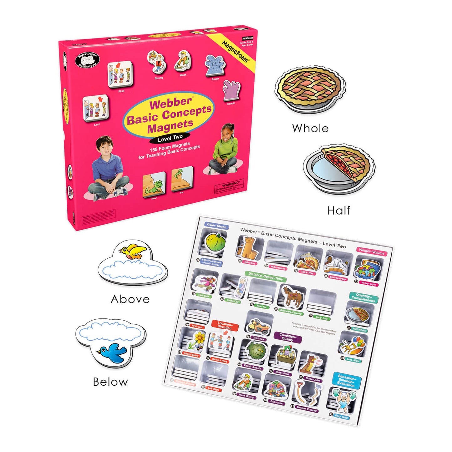 Webber Basic Concepts MagneFoam Magnets - Level Two
