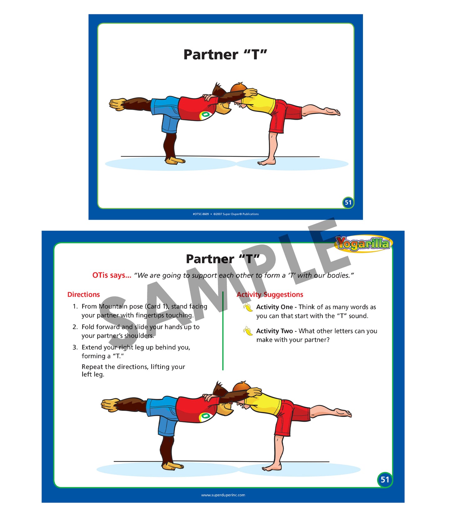 Yogarilla Exercises and Activities