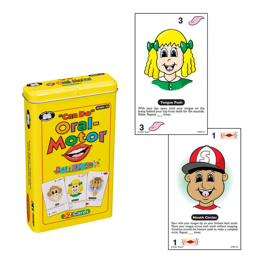 Can-Do Oral-Motor Fun Deck