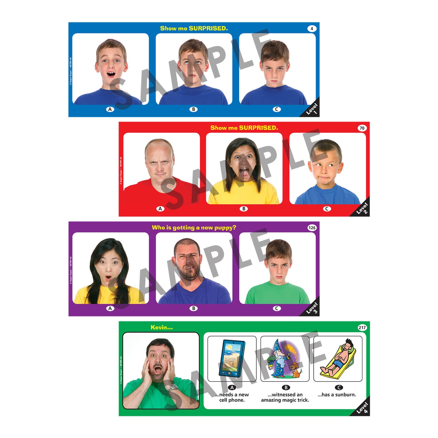 Emotions Skill Strips