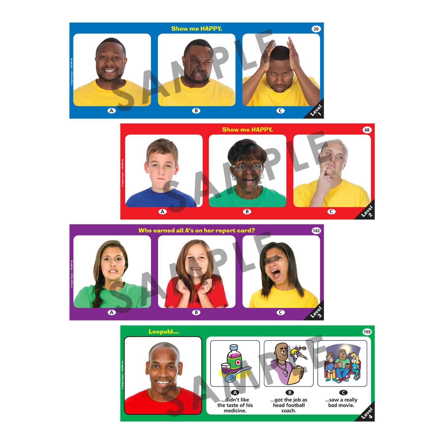 Emotions Skill Strips