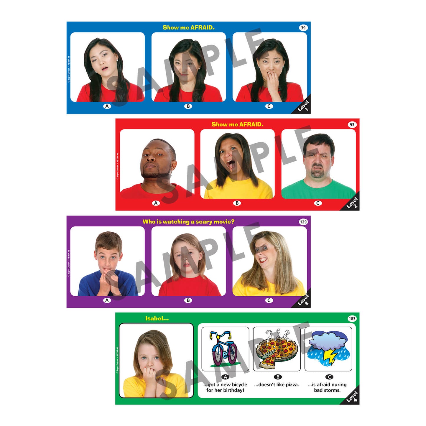 Emotions Skill Strips