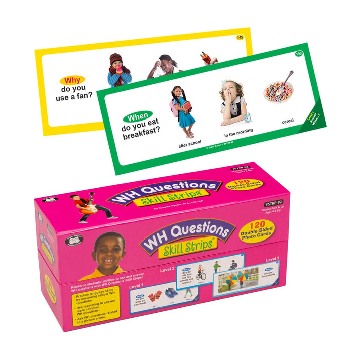 WH Questions Skill Strips – Pierre's Farm