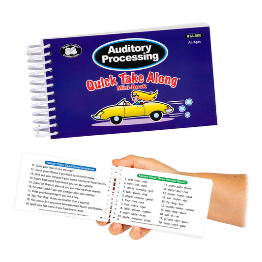 Auditory Processing Quick Take Along
