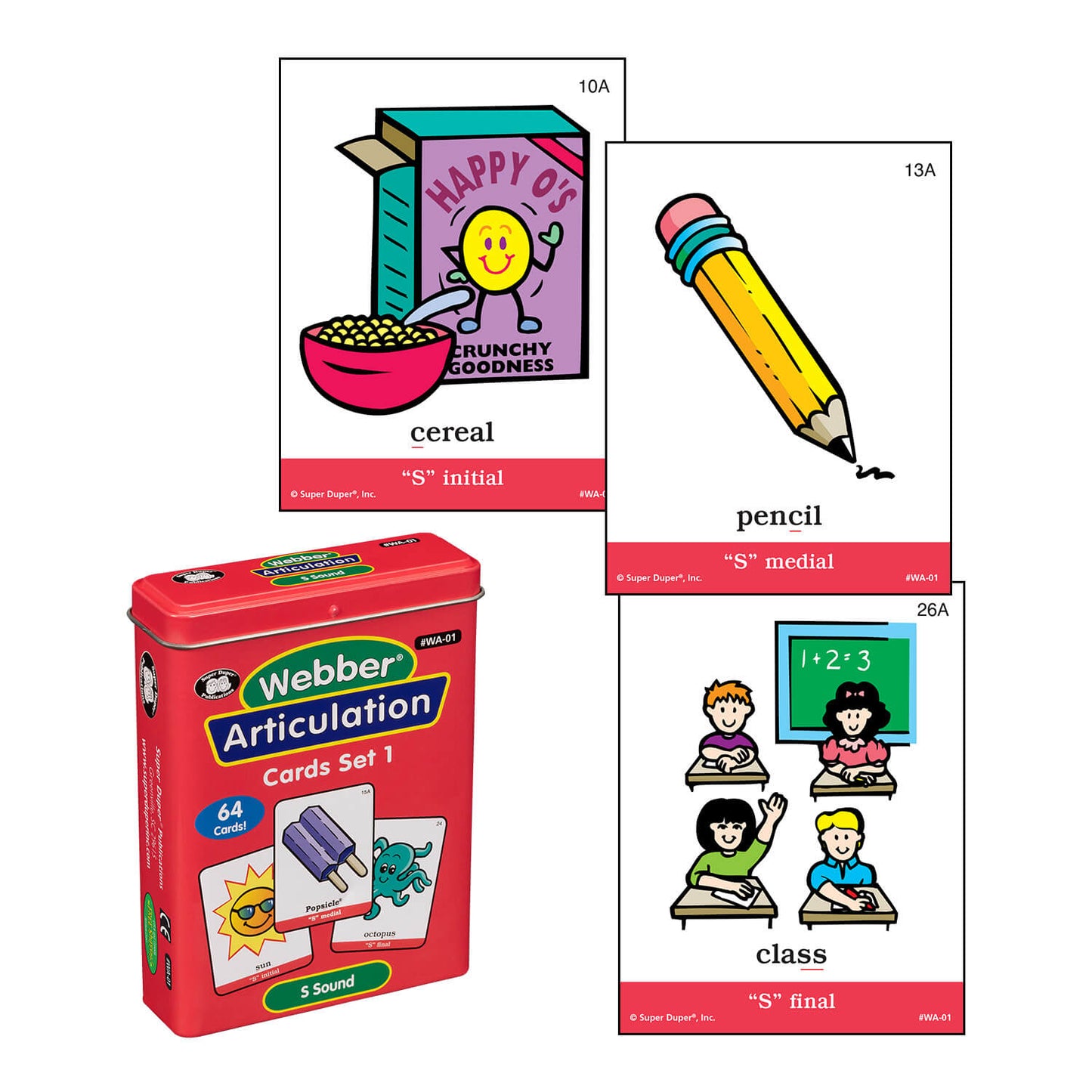 Webber Articulation Cards Bundle I (S, R, L, Z, S Blends, R Blends, L Blends)