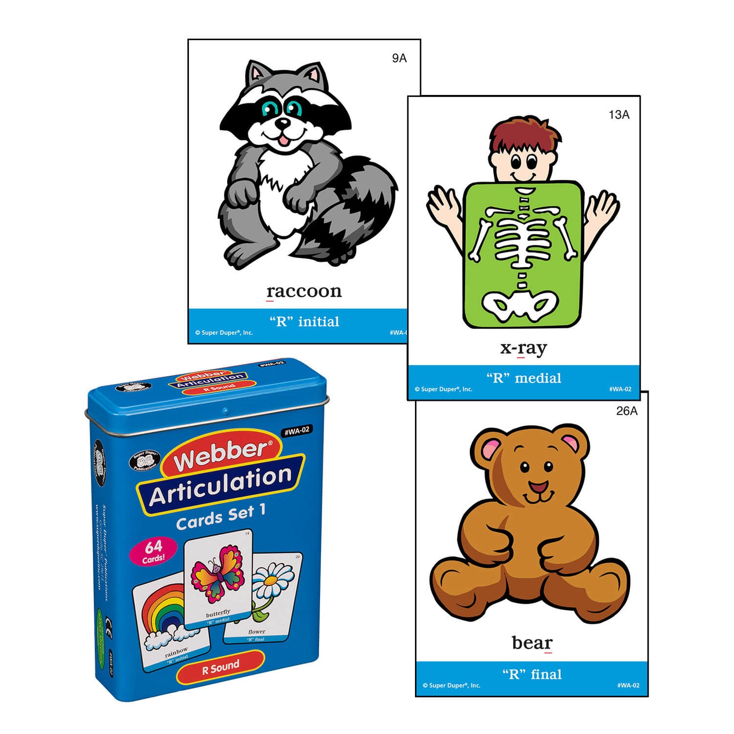 Webber Articulation Cards Bundle I (S, R, L, Z, S Blends, R Blends, L Blends)