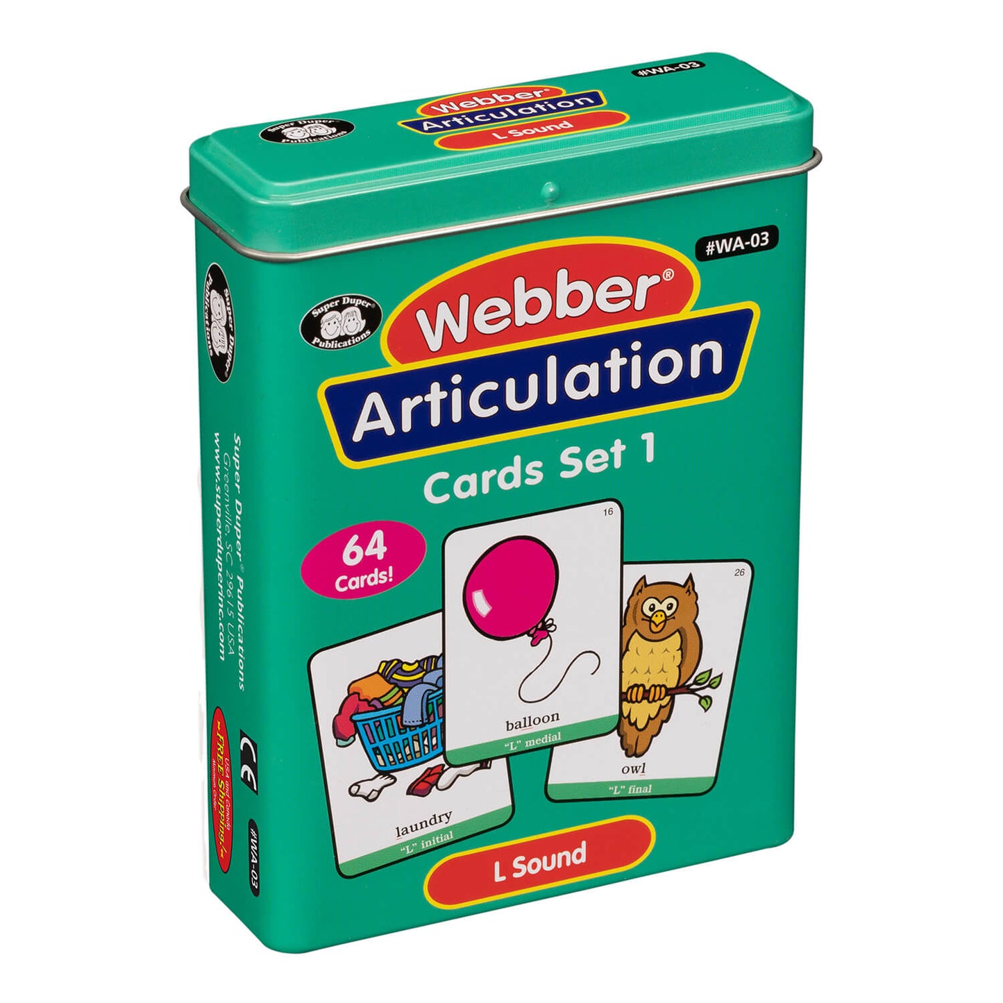 Webber Articulation Cards Bundle I (S, R, L, Z, S Blends, R Blends, L Blends)