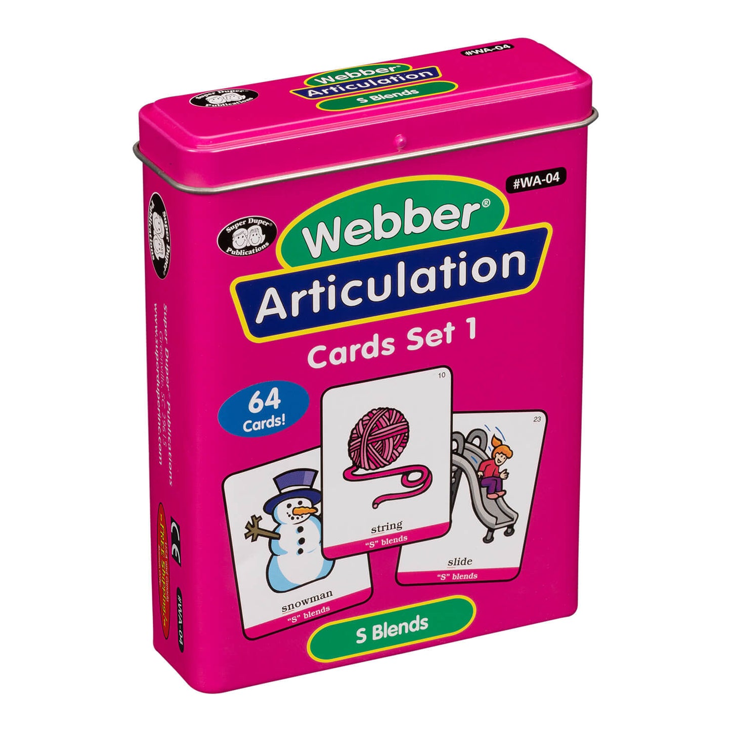 Webber Articulation Cards Bundle I (S, R, L, Z, S Blends, R Blends, L Blends)