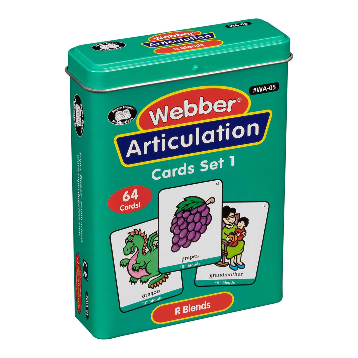 Webber Articulation Cards Bundle I (S, R, L, Z, S Blends, R Blends, L Blends)