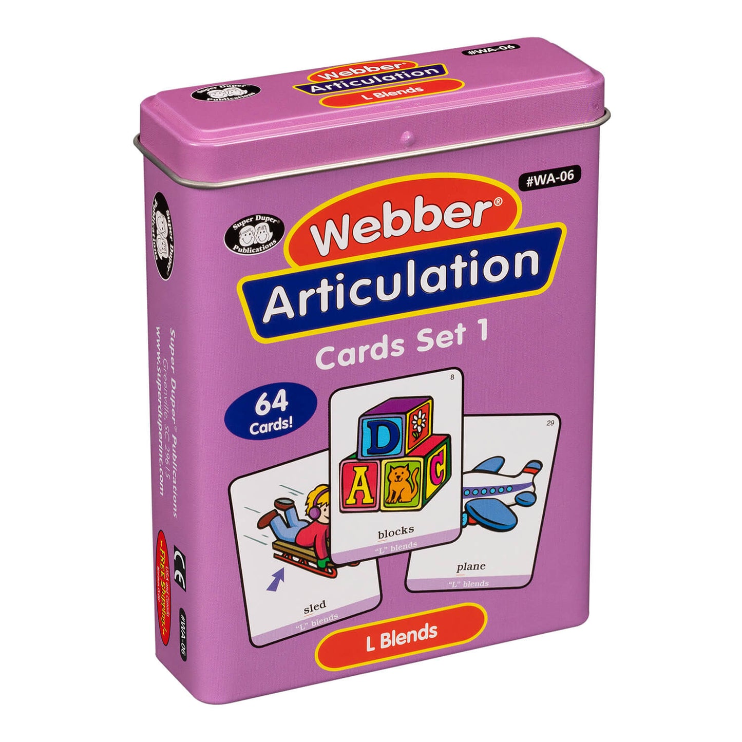Webber Articulation Cards Bundle I (S, R, L, Z, S Blends, R Blends, L Blends)