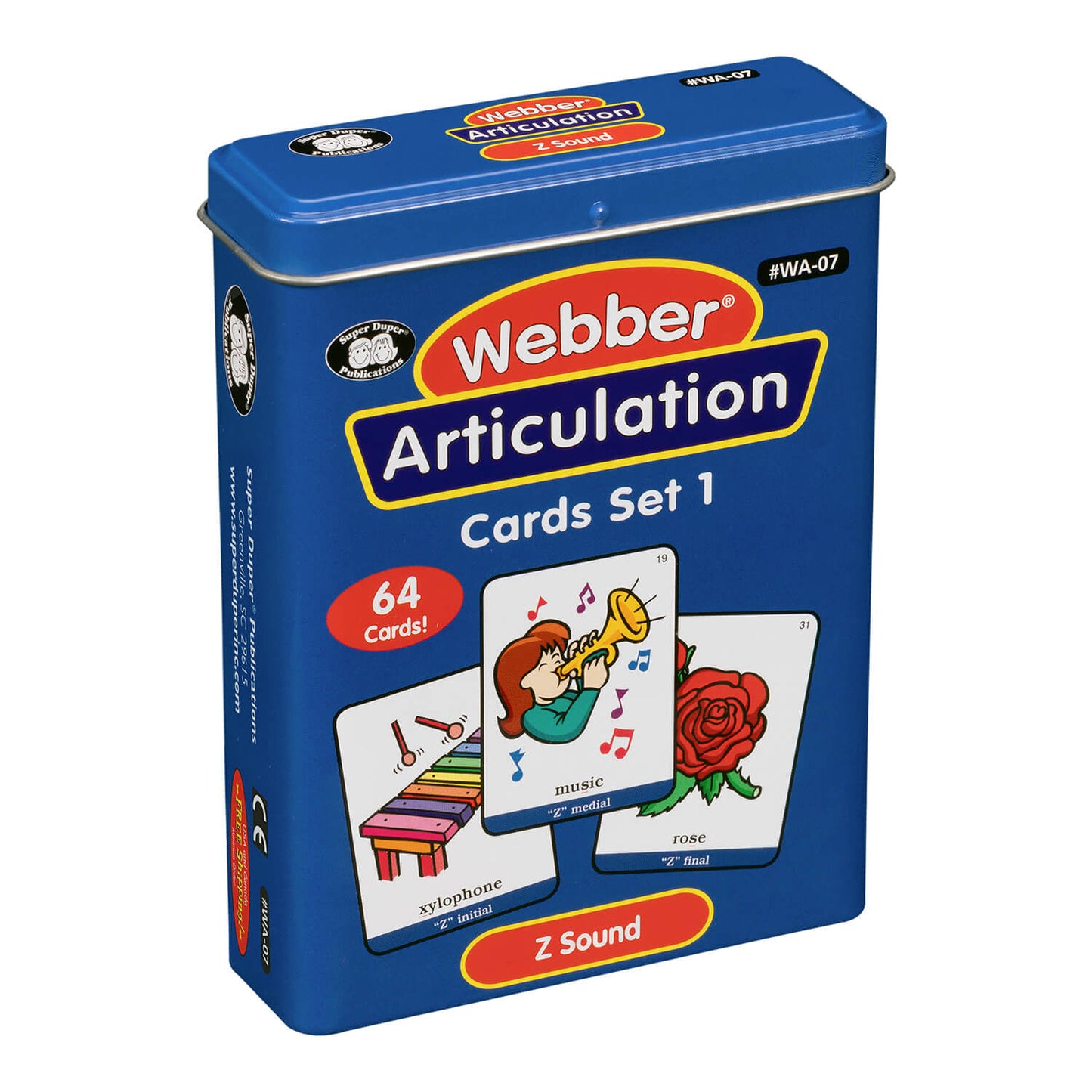 Webber Articulation Cards Bundle I (S, R, L, Z, S Blends, R Blends, L Blends)