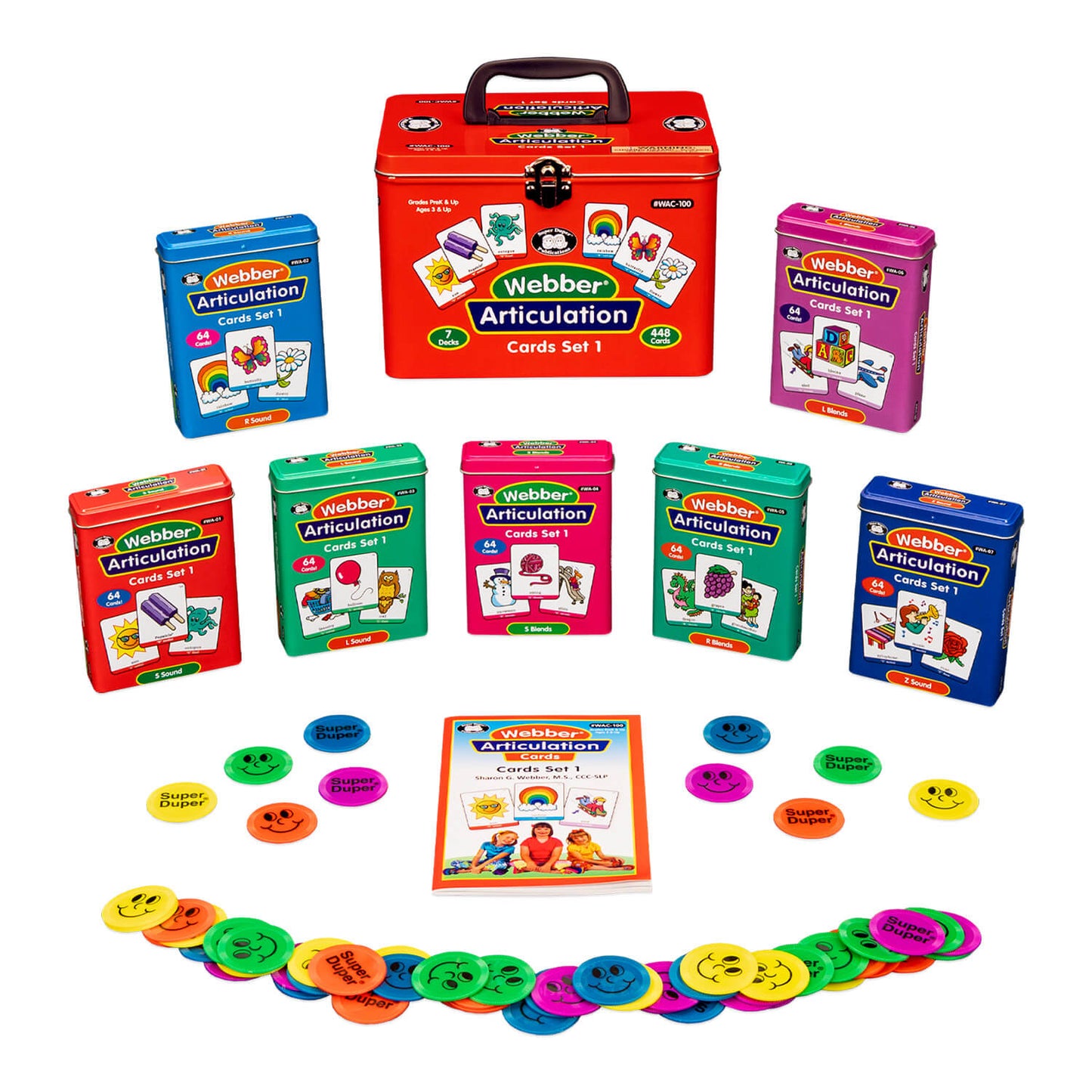 Webber Articulation Cards Bundle I (S, R, L, Z, S Blends, R Blends, L Blends)