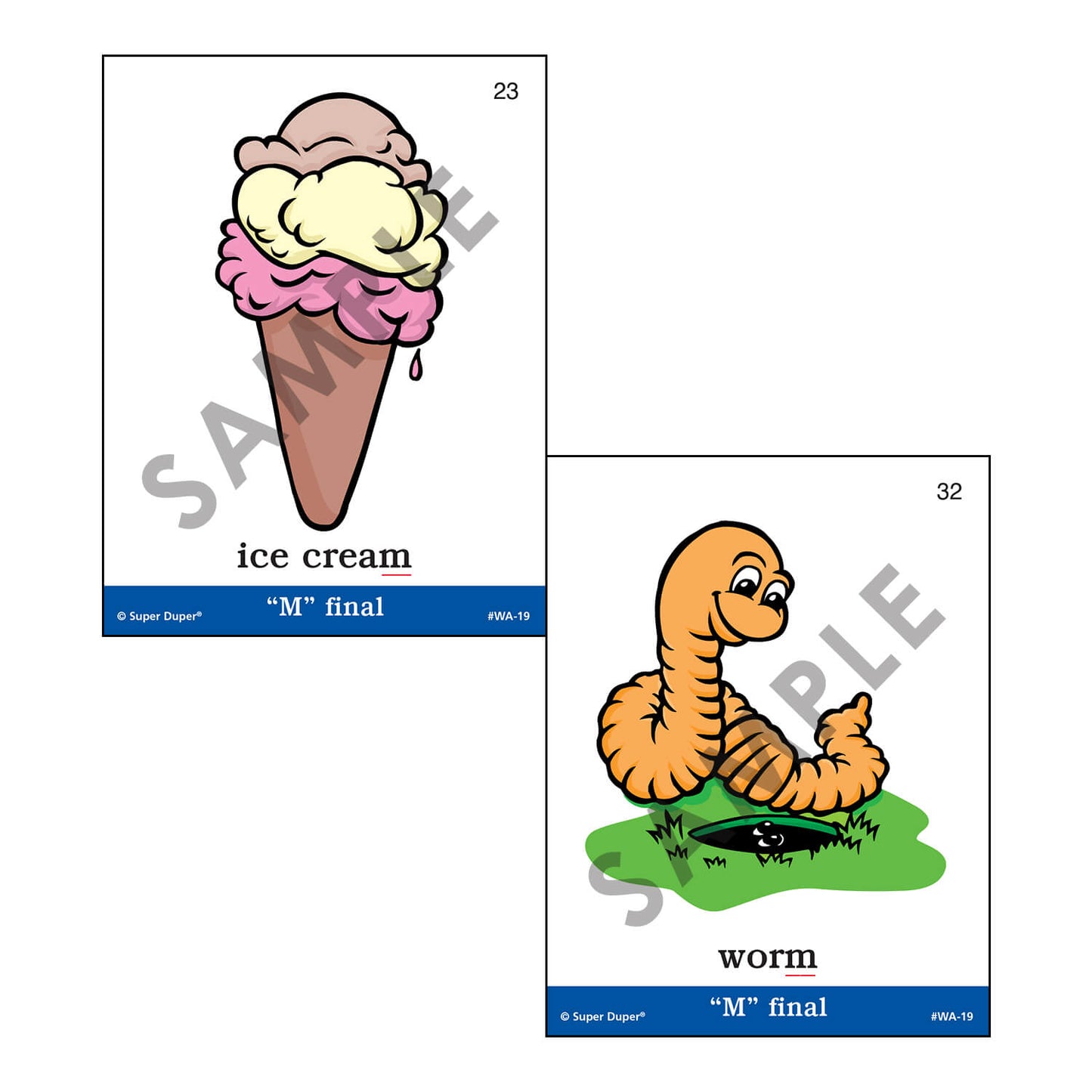 Webber Articulation Cards Bundle III (P, B, T, D, M, J and Animal Pairs)