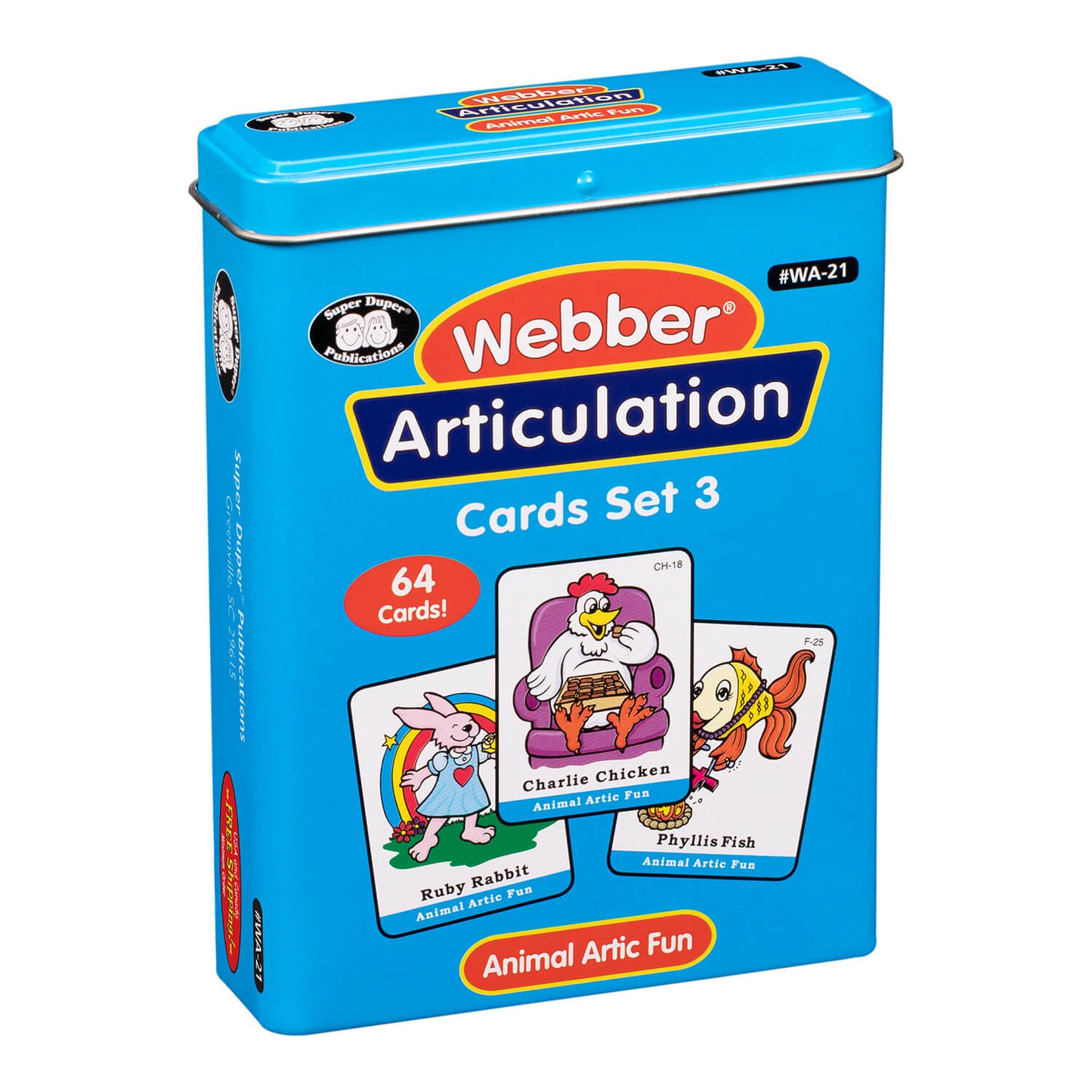 Webber Articulation Cards Bundle III (P, B, T, D, M, J and Animal Pairs)