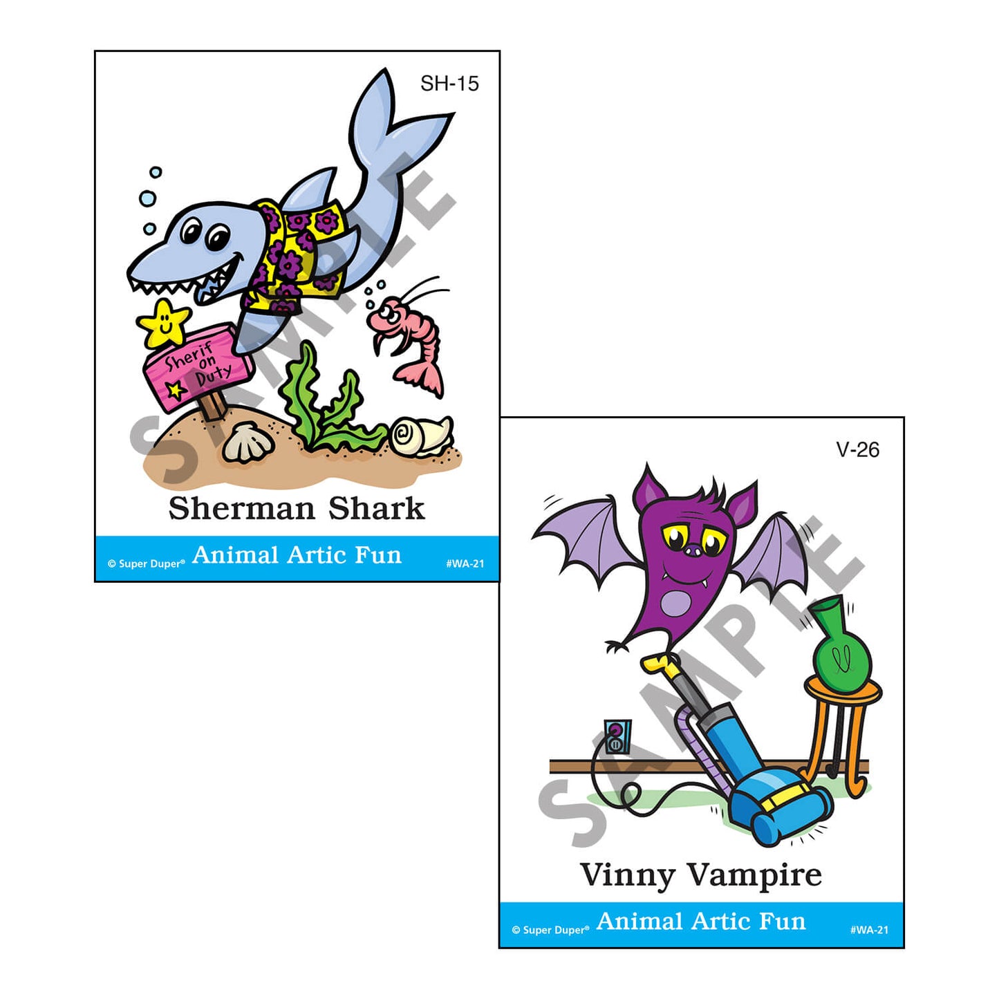 Webber Articulation Cards Bundle III (P, B, T, D, M, J and Animal Pairs)